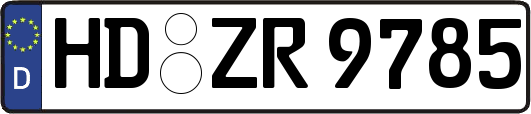 HD-ZR9785