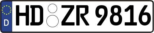 HD-ZR9816