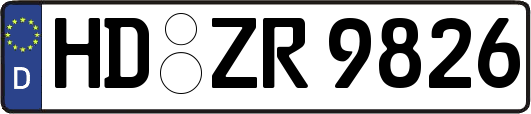 HD-ZR9826