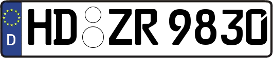 HD-ZR9830