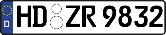 HD-ZR9832