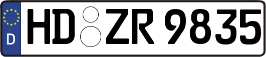 HD-ZR9835