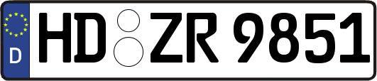 HD-ZR9851
