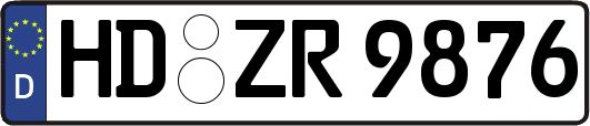 HD-ZR9876