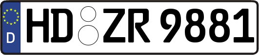 HD-ZR9881