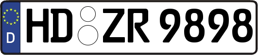 HD-ZR9898