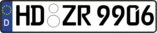 HD-ZR9906