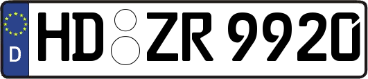 HD-ZR9920