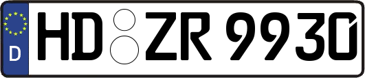 HD-ZR9930