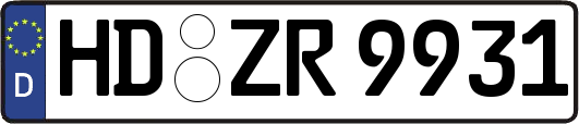 HD-ZR9931