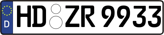 HD-ZR9933
