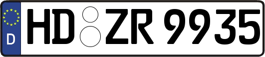 HD-ZR9935