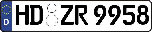 HD-ZR9958