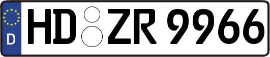 HD-ZR9966