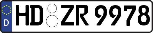 HD-ZR9978