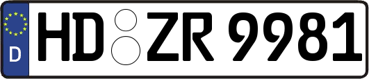 HD-ZR9981