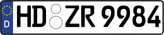 HD-ZR9984