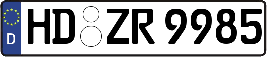 HD-ZR9985