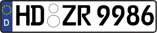 HD-ZR9986