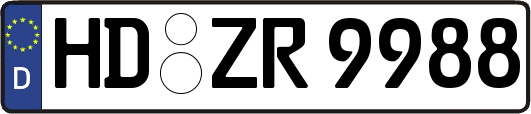 HD-ZR9988