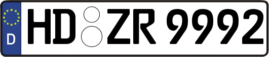 HD-ZR9992