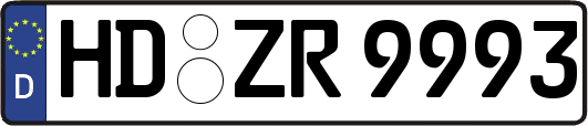 HD-ZR9993