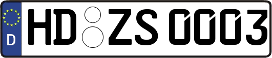 HD-ZS0003