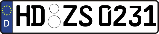 HD-ZS0231