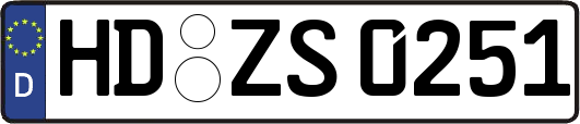 HD-ZS0251