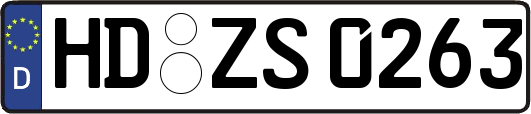 HD-ZS0263