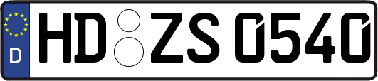HD-ZS0540