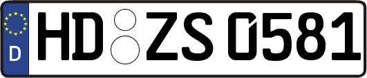 HD-ZS0581
