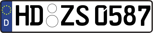 HD-ZS0587