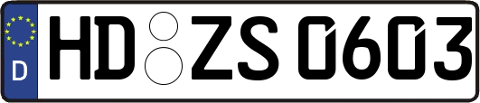 HD-ZS0603