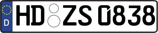 HD-ZS0838