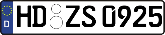 HD-ZS0925