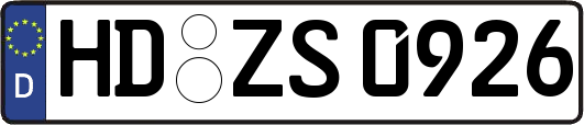 HD-ZS0926