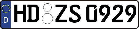 HD-ZS0929