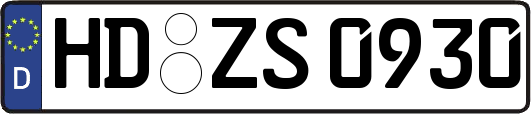 HD-ZS0930