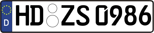 HD-ZS0986