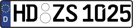 HD-ZS1025
