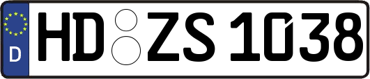 HD-ZS1038