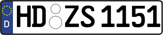 HD-ZS1151