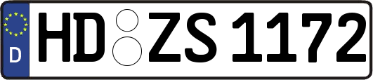 HD-ZS1172