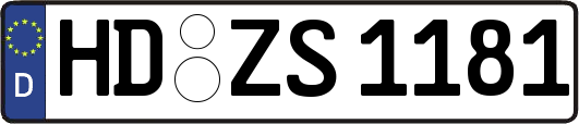 HD-ZS1181