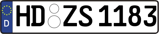 HD-ZS1183