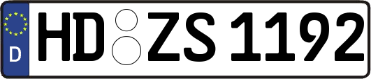 HD-ZS1192
