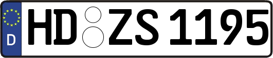 HD-ZS1195