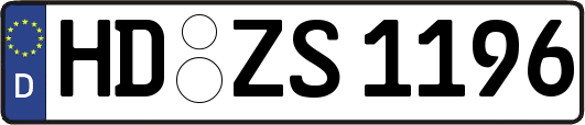 HD-ZS1196