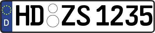 HD-ZS1235